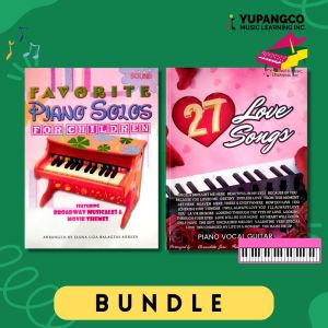 FAVORITE PIANO SOLOS For CHILDREN /27 LOVE SONG FOR PIANO with VOICE & GUITAR -  BUNDLE DISCOUNTED