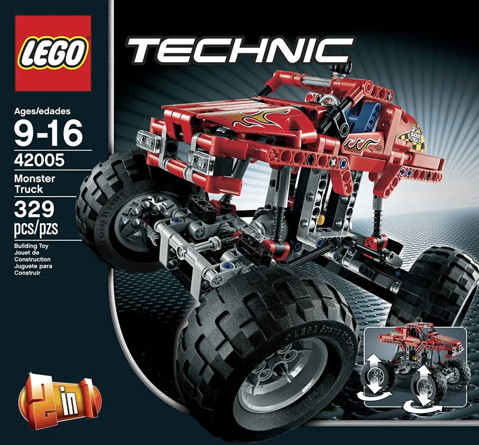 100 Original LEGO Technic 42005 Monster Truck 329 pieces guaranteed genuine Genuine From DenmarkEducational toys High end toys Genuine Lego Lazada PH