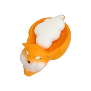 Resin Soap Tray Featuring Dog Design Bathroom Essential For Daily Use Flexible Storage