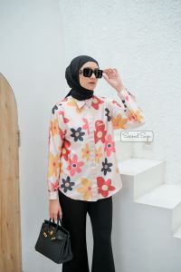 NEW ADELYNE SHIRT BY SECONDSIGN/ALL SIZE/BAHAN NYAMAN /KEMEJA /BAJU CANTIK/SHIRT MURAH/KEMEJA WANITA