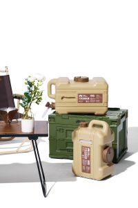 MOBI GARDEN Camping Water Container Portable Water Bucket Container Food Grade with Faucet Indoor Outdoor Travel