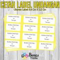 [100 PCS NAMA] JASA CETAK LABEL NAMA UNDANGAN PERNIKAHAN 103. 