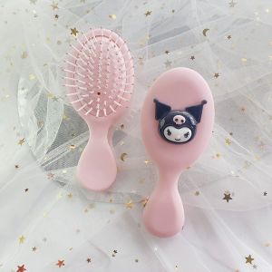 Sanrio Hello Kitty Air Cushion Comb  Kawaii My Melody Kuromi Cartoon Massage Portable Hairbrush Women Makeup Tools Holiday Gifts