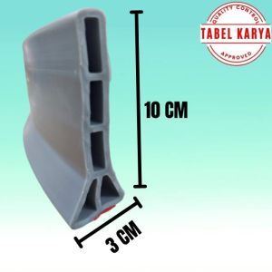 TERMURAH! PENAHAN AIR BANJIR WATER STOPPER SEAL LANTAI KAMAR MANDI TOILET WASTAFEL TYPE T 10 X 3 CM ( FREE SEALANT/LEM PEREKAT TAMBAHAN DI SETIAP PEMBELIANNYA )