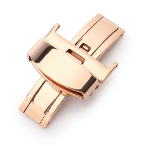 Khóa bướm dây đồng hồ bằng thép không gỉ cao cấp