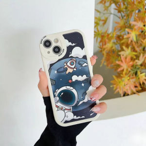DEAMOR Case Xiaomi Redmi 9A 9C 10A Note 8 Casing Astronot Nasa Bulan With pelindung kamera