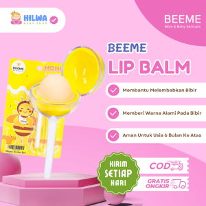 Beeme Honey Lollipop Balm | Lip Balm Pelembab Bibir - Merawat Dan Menutrisi Bibir Yang Kering