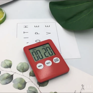 Multifunction Electronic Stopclock Small Timer Magnetic Backside design Precise Time Following For Fitness Cooking