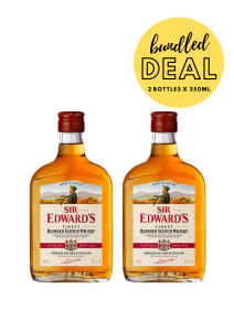 [Bundle Deal] 2 X Sir Edwards Finest Blended Scotch Whisky Miniature 40% 350ml