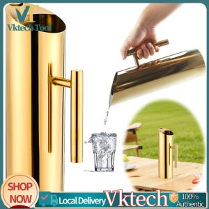 [Vktech] 1.5/2L Beer Red Wine Jar Large Capacity Stainless Steel for Home Restaurant Bar
