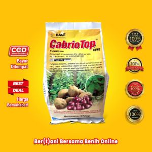 FUNGISIDA - CABRIOTOP 60 WG - 250/500 gr - BASF obat bercak daun busuk daun busuk buah