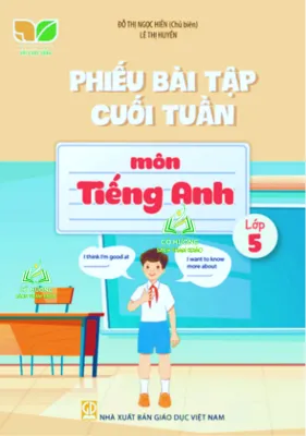 Sách - Phiếu bài tập cuối tuần môn Tiếng Anh 5 ( kết nối ) - ĐN