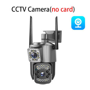 Kamera CCTV Lensa Ganda V380 Pro Kamera CCTV Luar Ruangan Kamera CCTV 360° Kamera CCTV WIFI Kamera Luar Ruangan Tahan Air Audio Dua Arah Pelacakan Otomatis Layar Ganda