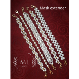 ML craft face mask extender/extension pearl ALL STYLE/getah/women