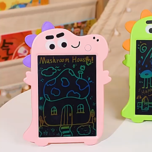 10/12 Inch LCD Writing Tablet Kids Drawing Board Papan Tulis LCD Kanak Kanak Reusable One Button Erase Lock Screen