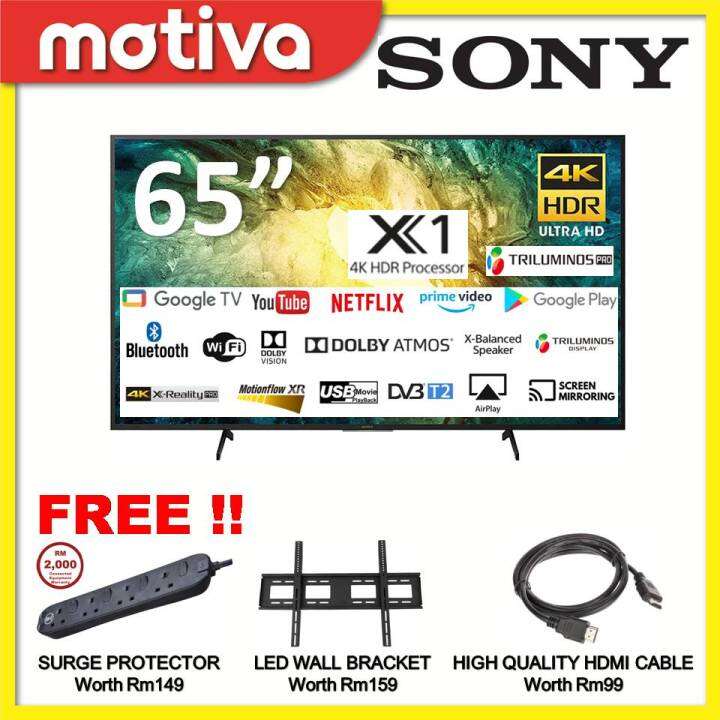 Sony 65 Inch 4K UHD Google TV KD-65X75K | HDR Dolby Vision Dolby Atmos ...