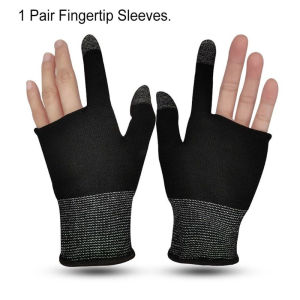 1pcs Game Finger Cover Mobile Game Fingertip Gloves Sweatproof Anti-slip Touch Screen Finger Sleeve
