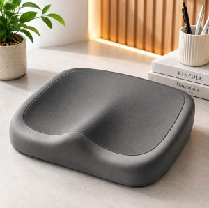 Đệm Ngồi Memory Foam Chữ W Đệm Công Thái Học Giảm Đau Lưng Mông Chống Tê Chân