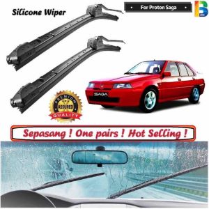 PROTON SAGA/ISWARA/AEROBACK SILICONE WIPER 1PAIRS(2PCS) Silicone Advance Cleaning Wiper SF18 SF19