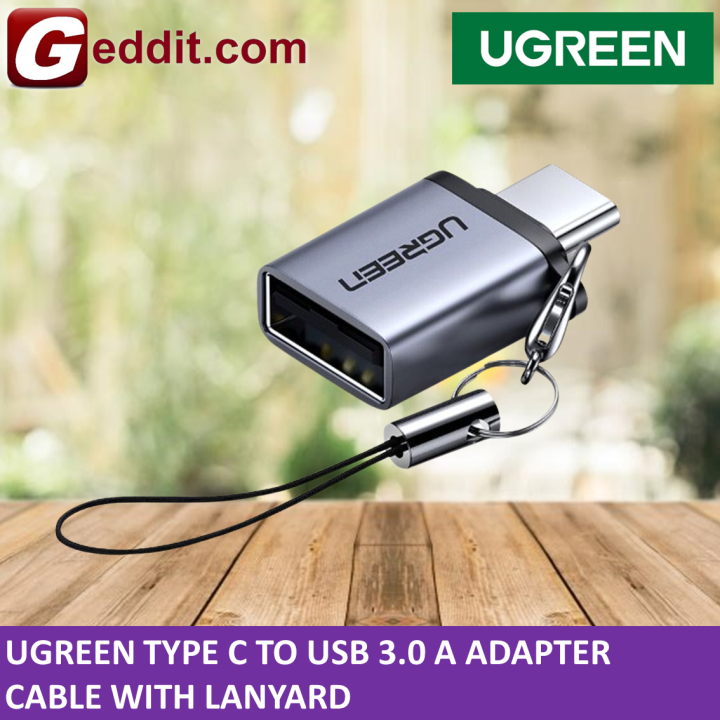 UGREEN TYPE C TO USB 3.0 A ADAPTER CABLE WITH LANYARD (US270-50283 ...