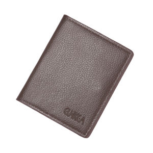 CUIKCA HF054 DOMPET KARTU TIPIS DENGAN KANCING PENGUNCI BAHAN SINTETIS KILAT BISA PRIA DAN WANITA