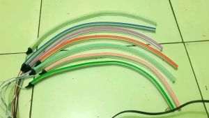 LAMPU ALIS LED MOTOR 30CM FLEKSIBEL NON BINTIK UNIVERSAL 12V