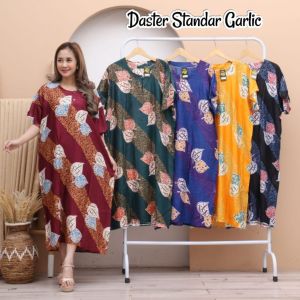 DRESS FUJI LEOPARD LD 120 KEKINIAN BAHAN CRINGKEL RAYON TEBAL BY BATIK UDAN MAS