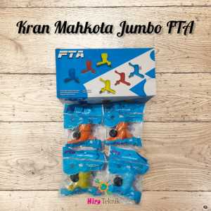 Kran Air Plastik FTA Bahan PVC Keran Air Taman Model Mahkota Taman KRAN AIR