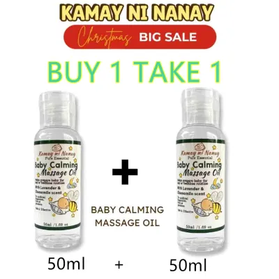 B1T1-Kamay Ni Nanay Baby Oil – Organic Baby Oil for Bedtime Routine 50ml