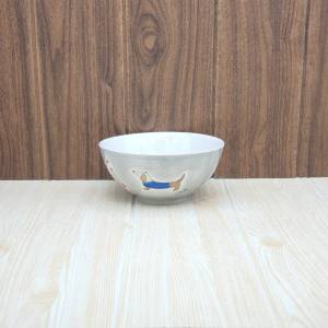 ชาม  ชามเซรามิค ลายสัตว์  ขนาด 6.1 นิ้ว (15.5 ซ.ม.) มี 4 ลาย