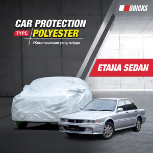 Polyester Cover Eterna sedan amenity corolla galant baleno  charade Penutup Mobil Awet dan Tahan Panas -BRICKS