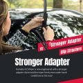 Kamatto Hydrophobic Silicone Windshield Wiper With Water Repellent Coating Properties (1 PC). 