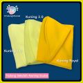 TUDUNGSICOMEL Tudung Sekolah Awning Scuba Instant Harian Sarung Kuning Krim Budak Kanak-kanak. 
