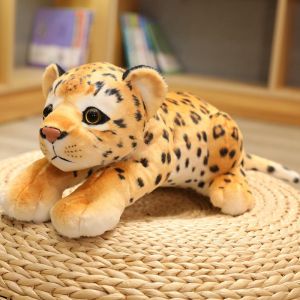 ZEEMIN Halloween Christmas 30cm Soft Stuffed Animals Tiger Plush Toys Pillow Animal Lion Kawaii Doll Cotton Girl Leopard Toys For Children Home Decor