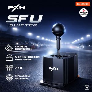 [SG] PXN SF U Full Metal 7+R Gated H Pattern USB Shifter PC Racing Truck Win10 11 Gearbox simulator