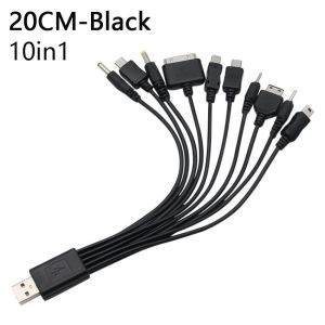10 in 1 USB Universal Multi-Function USB Mobile Charger Cable For Cell Phone