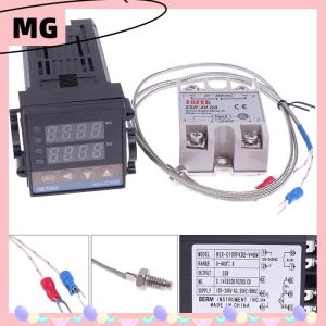 【Magical House】 [ New Hot Fashion] 100-240VAC PID REX-C100 Temperature Controller SSR-40A Thermocouple