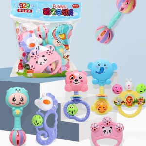 Bộ Đồ Chơi Gặm Nướu 8 Món Cao Cấp Donut Cho Bé