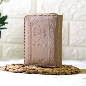 Alquran Kecil Custom Nama Al-Wafa A7 Resleting Rasm Utsmani Standar Indonesia