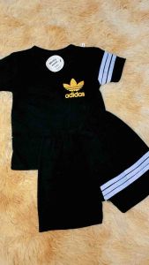{1-5y}Baju Budak Lelaki Playset Kids Minky Mom Boy Playset Short Pants Set Seluar Pendek