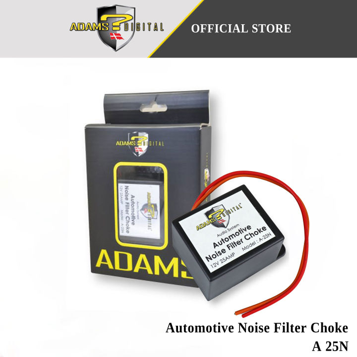 Adams Digital A25N Automotive Noise Filter Choke (12V 25AMP) Lazada