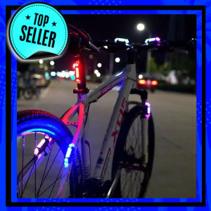 Lampu LED Sepeda Waterproof Dapat Di Cas / Lampu Belakang Sepeda USB Charger / Lampu Sepeda LED Rechargeable