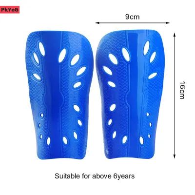 [LIXIAOJU] 1 Pair Football Shin Pads Plastic Soccer Guards Leg Protector For Kids Adult Protective Gear Breathable Shin Guard