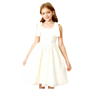 SANDYNew Hot Trend Best Seller Girl Ribbon Shoulder Dress - classy and elegant - timeless classic - timeless piece - casual office or party - classic piece - super kapal ng tela - hindi kayo magsisi Our aim is to produce quality clothes - premium f