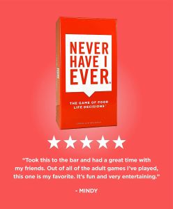Never Have I Ever a Fun Party Game