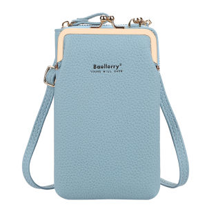 Women PU Leather Crossbody Bag Cellphone Messenger Bag Ladies Wallet Clutch Girls Shoulder Bag