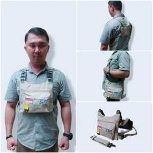 Tas Slempang Balada Rompi Dada Tactical ( HARGA GROSIR ) ChestBag Army