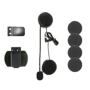 Motorcycle Helmets Communication Headset with 3.5mm Microphone Speaker Universal Helmets Sound Accessories for V4