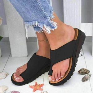 [Free Shipping] Plus-Size WomenS Sandals New Spring/Summer Styles WomenS Slip-On Beach Sandals New Arrivals In Stock