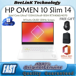 【HP Local Warranty】HP OMEN 10 Slim Laptop | Intel Core Ultra7-155H/Ultra9-185H RTX4060/4070 | 14"inchs OLED 120Hz Screen | HP OMEN Laptop | HP laptop
